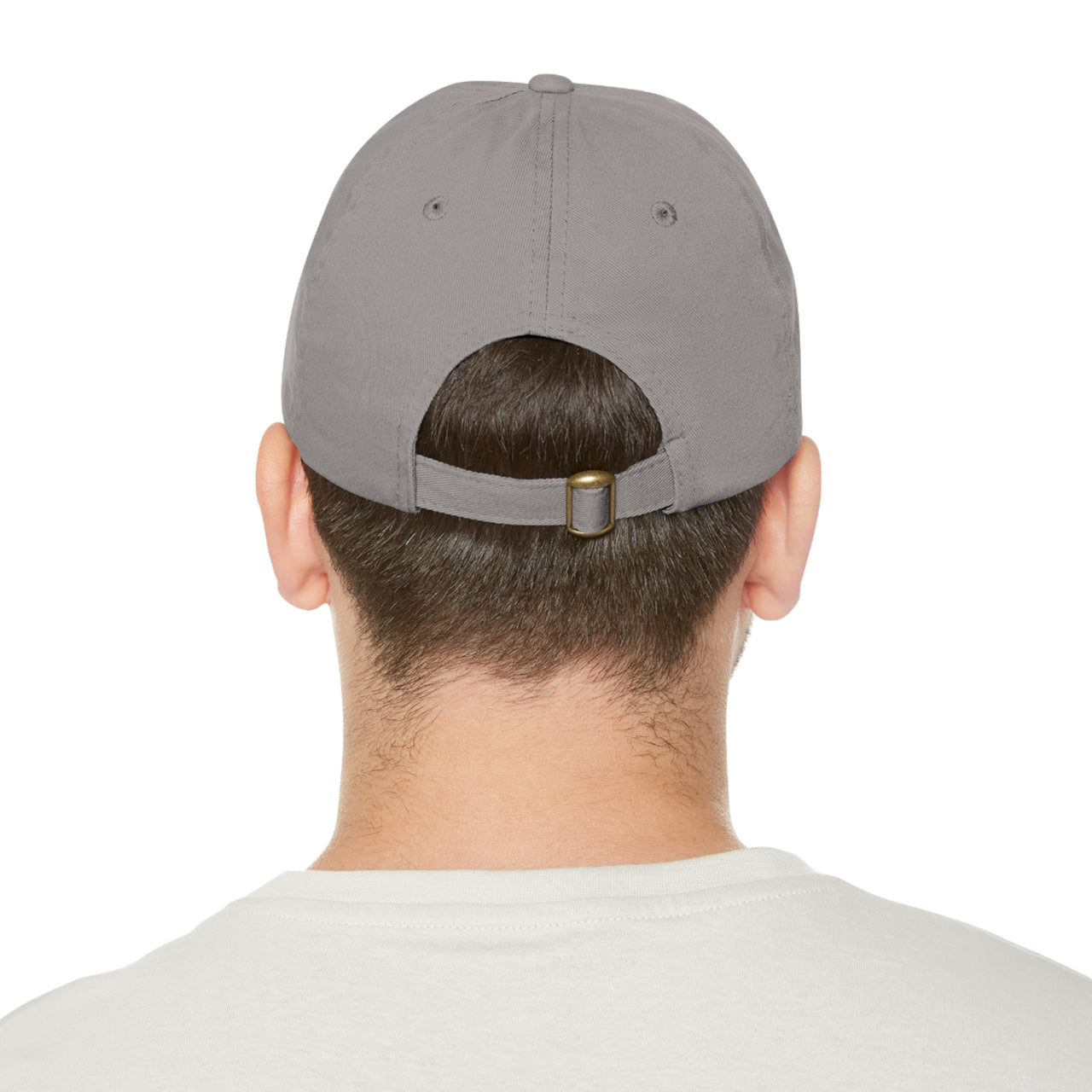 Porto Dad Hat with Leather Patch (Round)