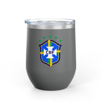 Thumbnail for Brazil Wine Tumbler - 12oz