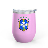 Thumbnail for Brazil Wine Tumbler - 12oz
