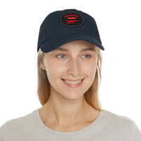Thumbnail for Arsenal Gunners Dad Hat with Leather Patch (Round)