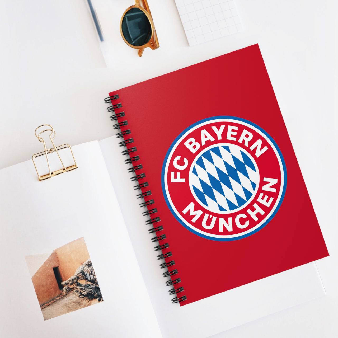 Bayern Munich Spiral Notebook - Ruled Line