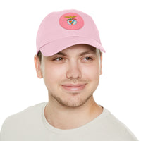 Thumbnail for Benfica Dad Hat with Leather Patch (Round)