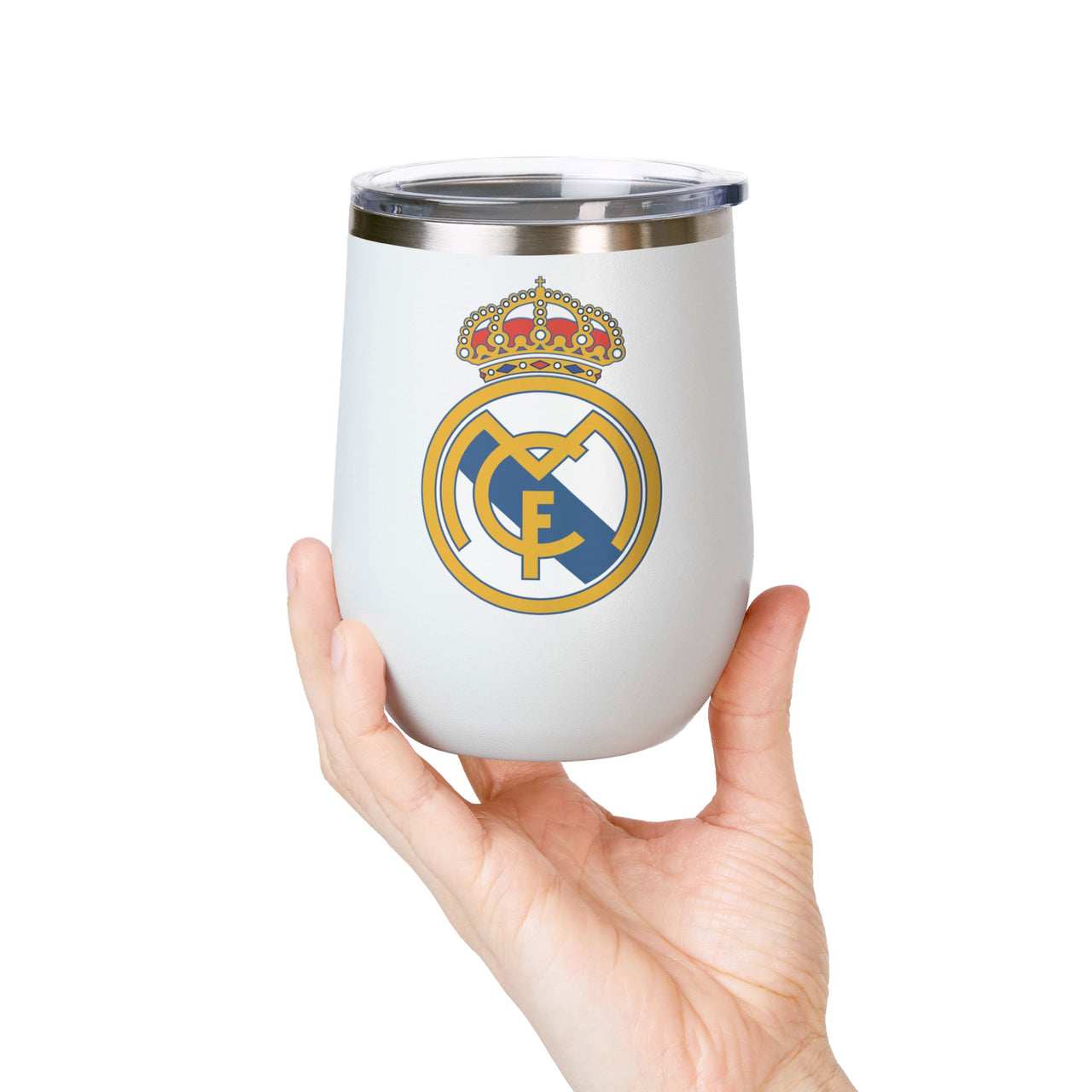 Real Madrid Wine Tumbler - 12oz