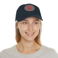 Thumbnail for Arsenal Gunners Dad Hat with Leather Patch (Round)