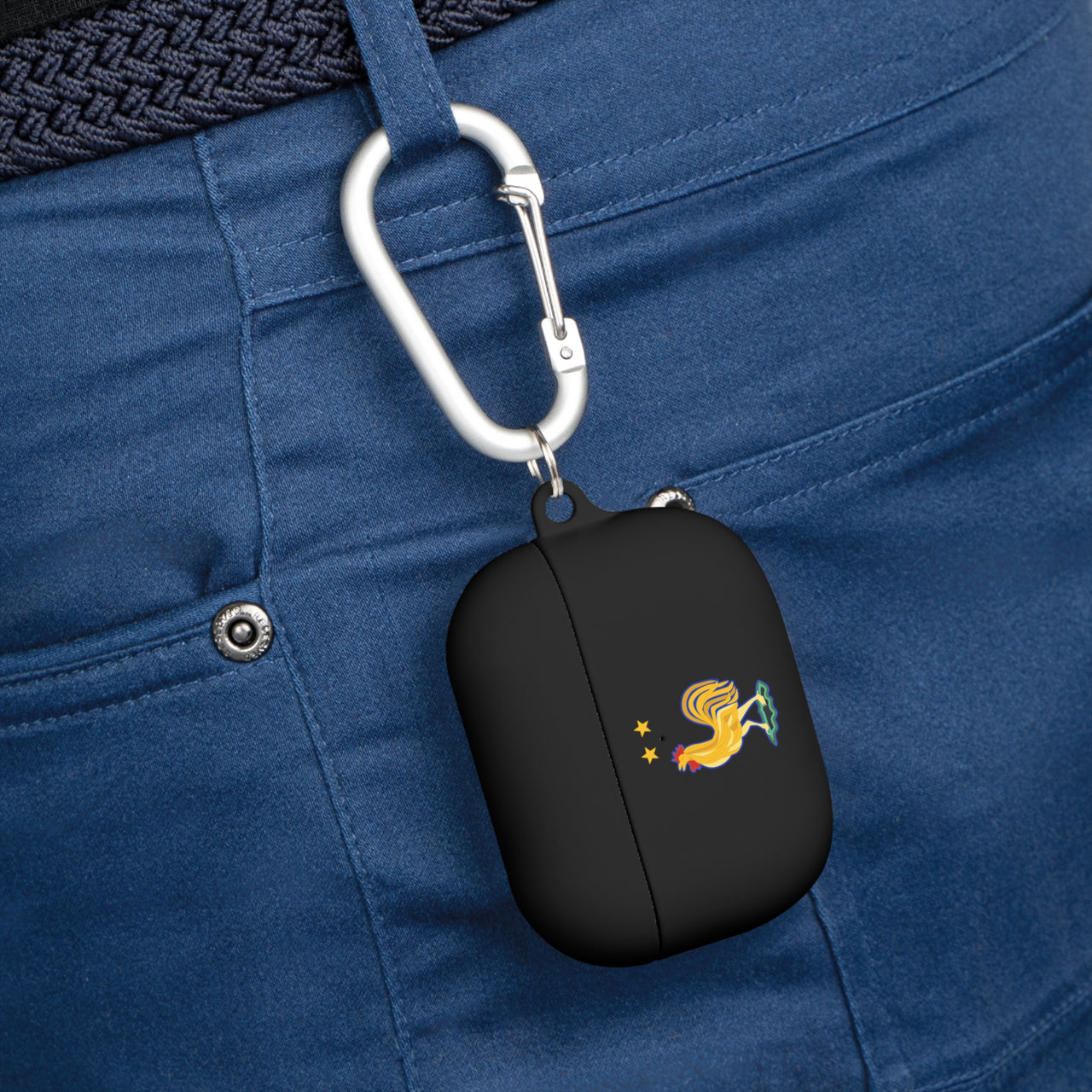 France National Team AirPods Case Cover with Carabiner - Stylish Protector for AirPods & AirPods Pro