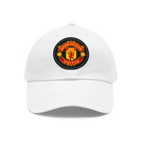 Thumbnail for Manchester United Dad Hat with Leather Patch (Round)