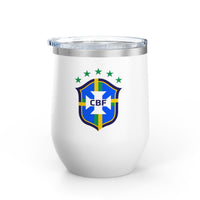 Thumbnail for Brazil Wine Tumbler - 12oz