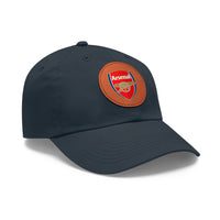 Thumbnail for Arsenal Dad Hat with Leather Patch (Round)
