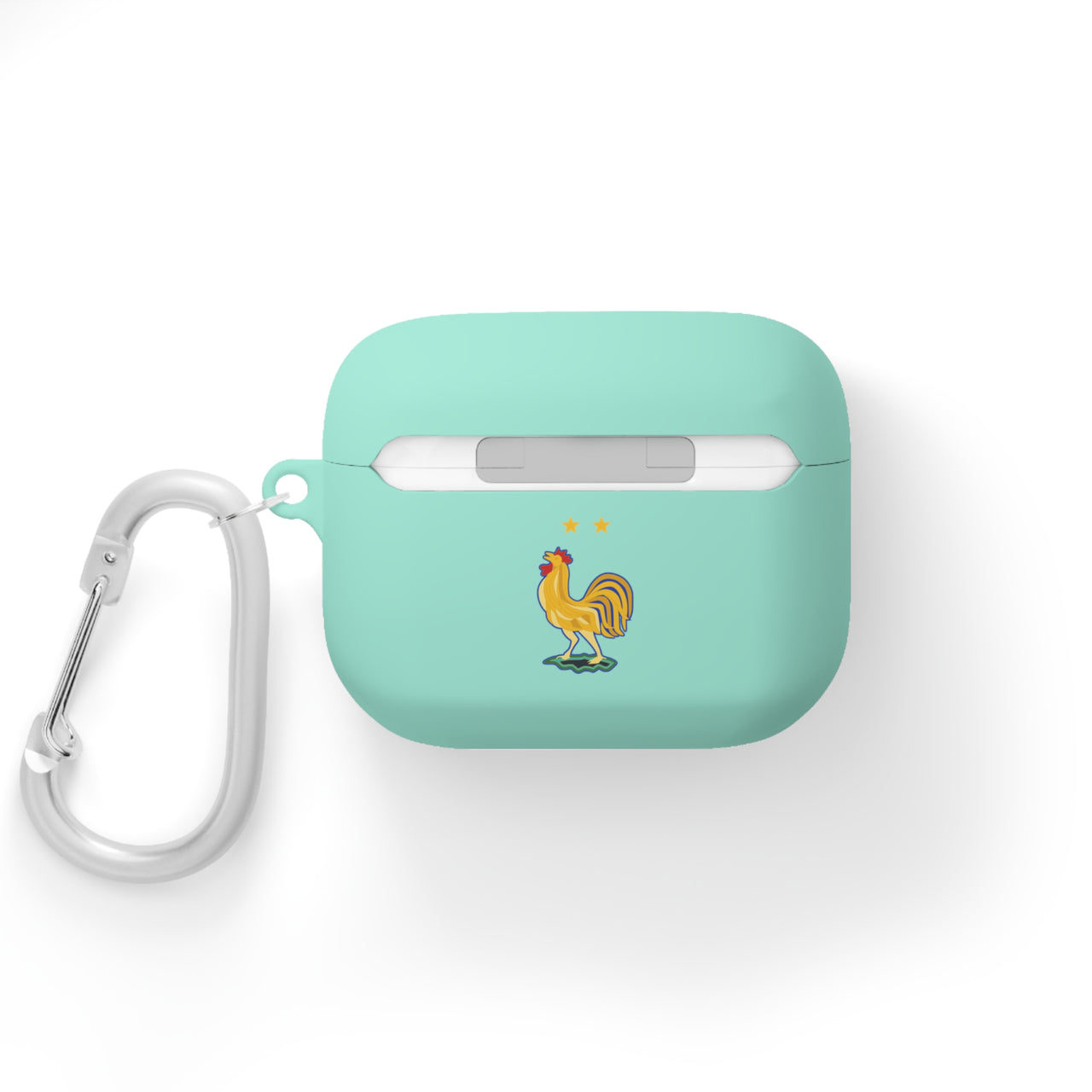 France National Team AirPods Case Cover with Carabiner - Stylish Protector for AirPods & AirPods Pro