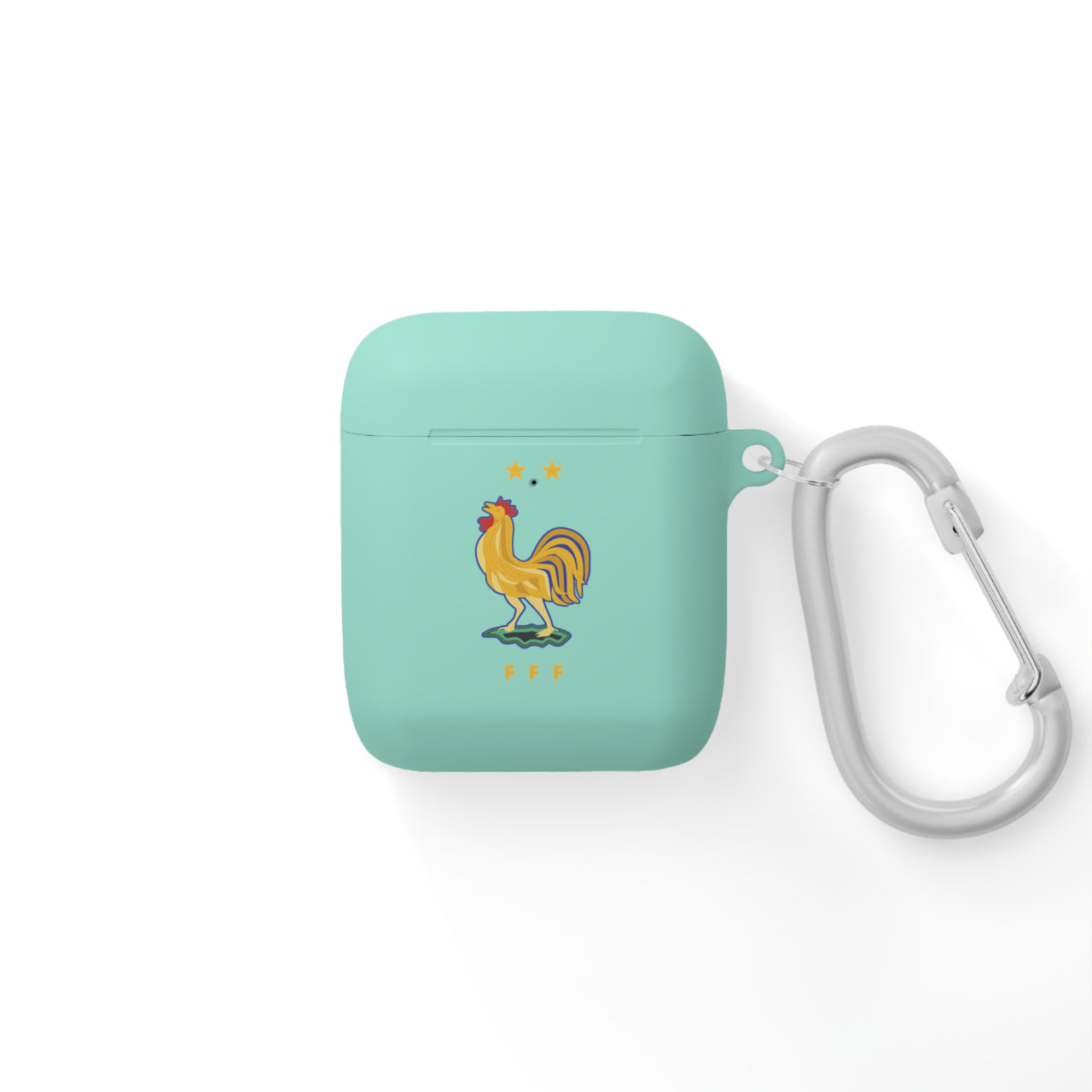 France National Team AirPods Case Cover with Carabiner - Stylish Protector for AirPods & AirPods Pro