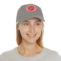 Thumbnail for Arsenal Dad Hat with Leather Patch (Round)