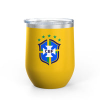 Thumbnail for Brazil Wine Tumbler - 12oz
