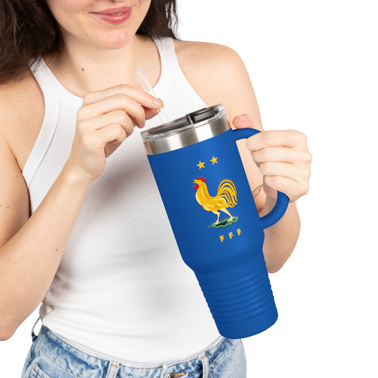 France National Team Travel Mug, 40oz