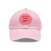 Thumbnail for Arsenal Gunners Dad Hat with Leather Patch (Round)