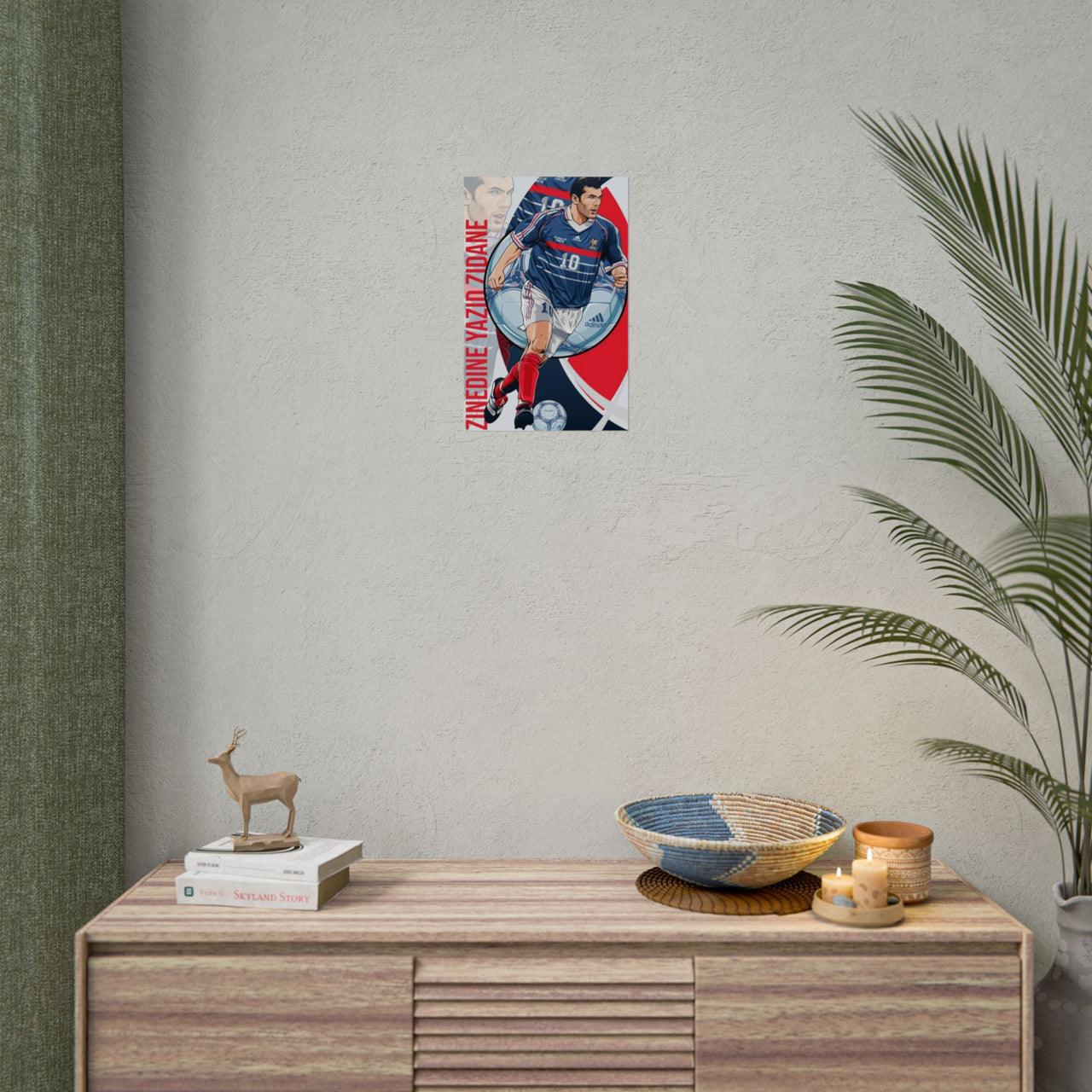 Zinedine Zidane France Rolled Posters