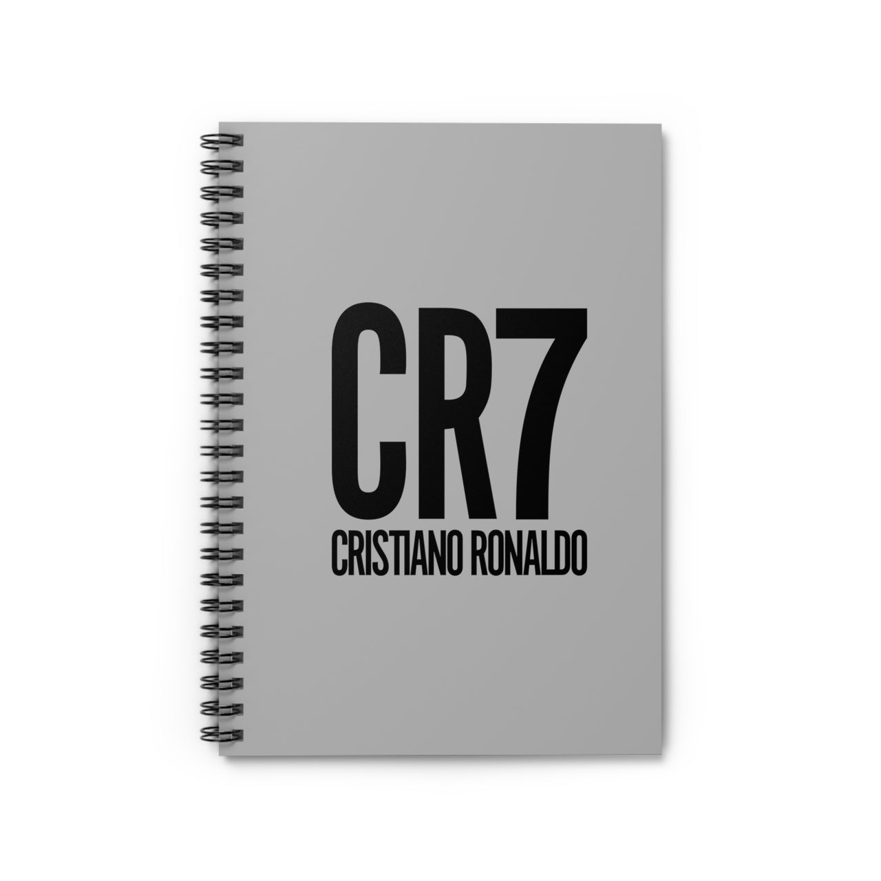 Cristiano Ronaldo Spiral Notebook - Ruled Line