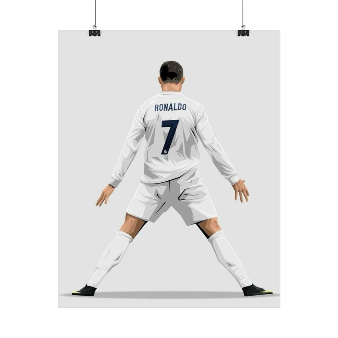 Cristiano Ronaldo Real Madrid Rolled Poster