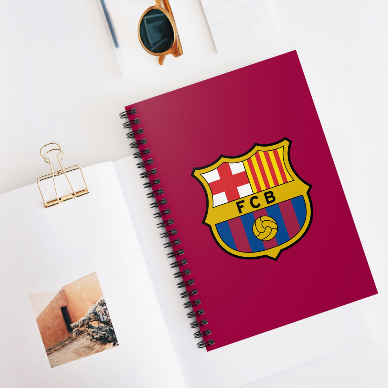Barcelona Spiral Notebook - Ruled Line