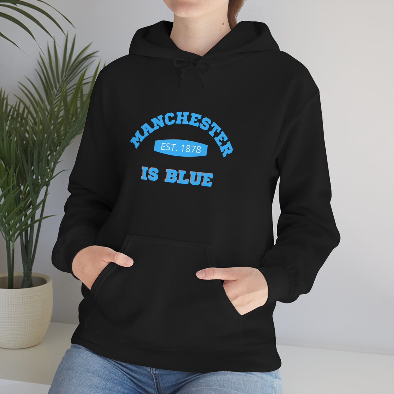 Manchester City Unisex Hooded Sweatshirt