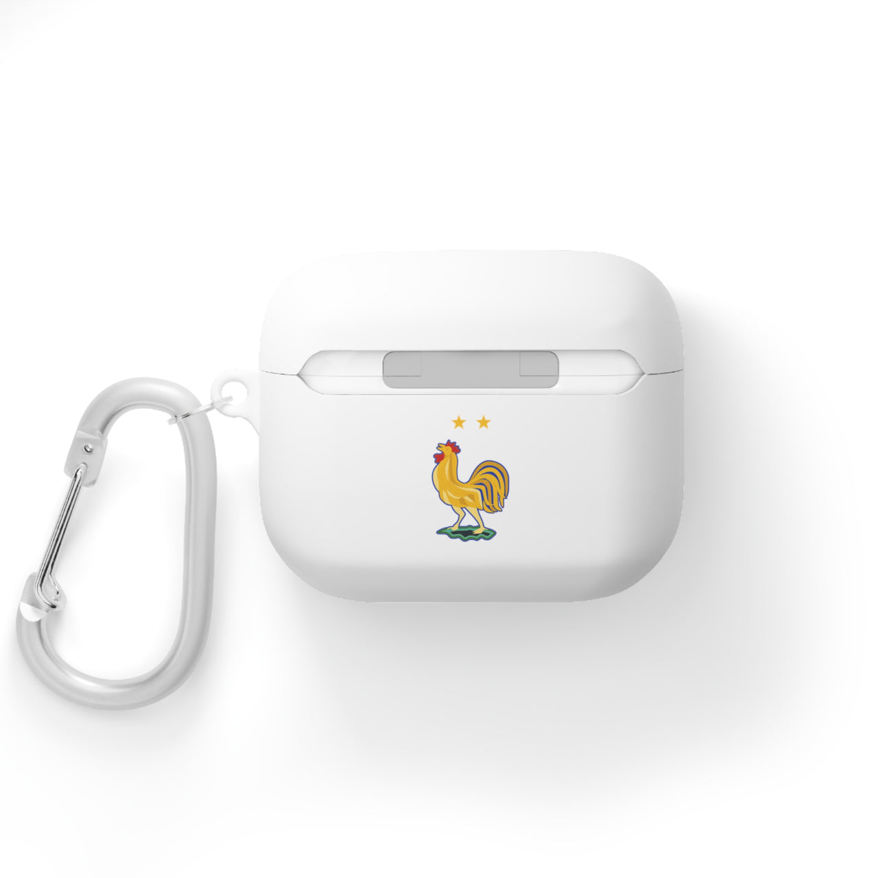 France National Team AirPods Case Cover with Carabiner - Stylish Protector for AirPods & AirPods Pro