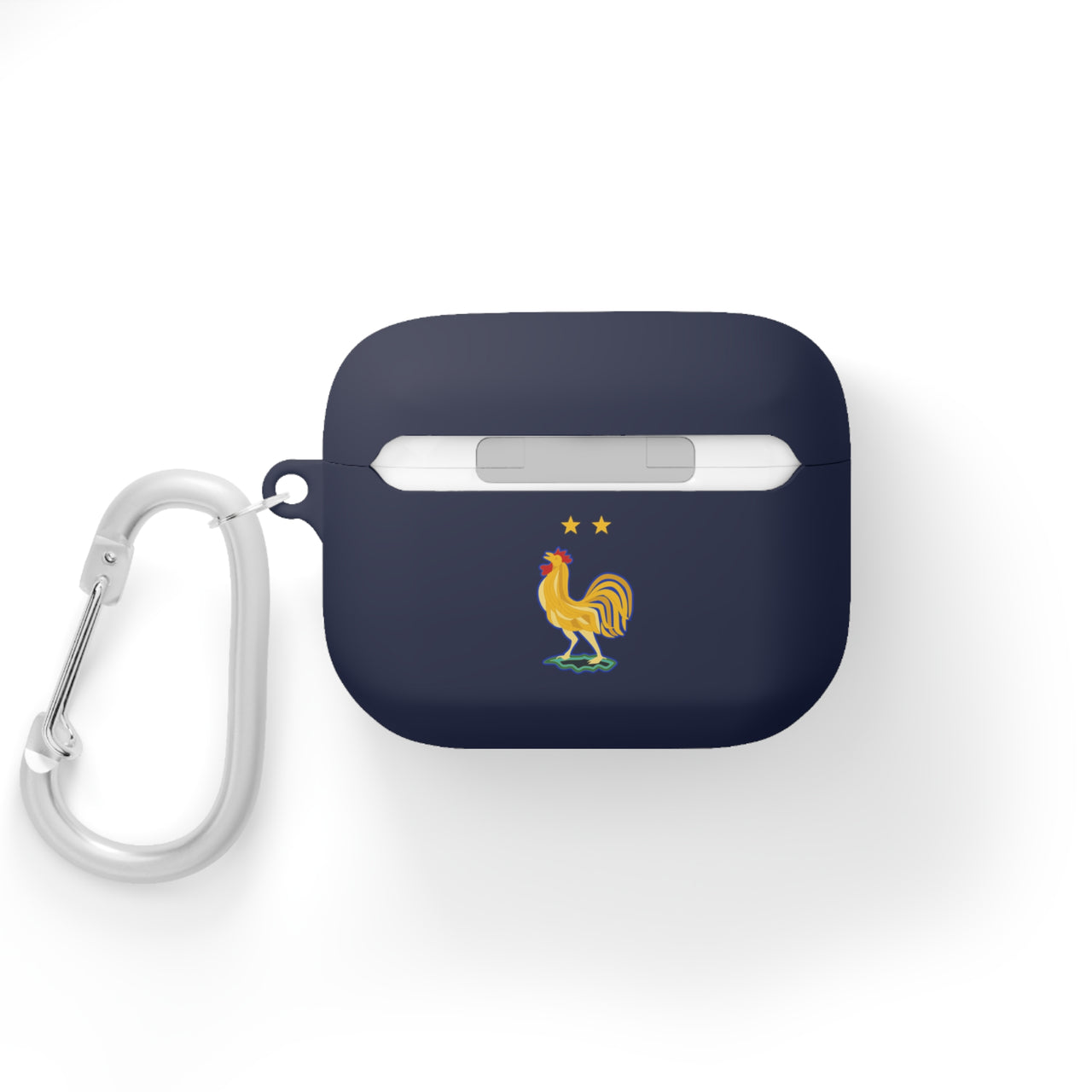 France National Team AirPods Case Cover with Carabiner - Stylish Protector for AirPods & AirPods Pro