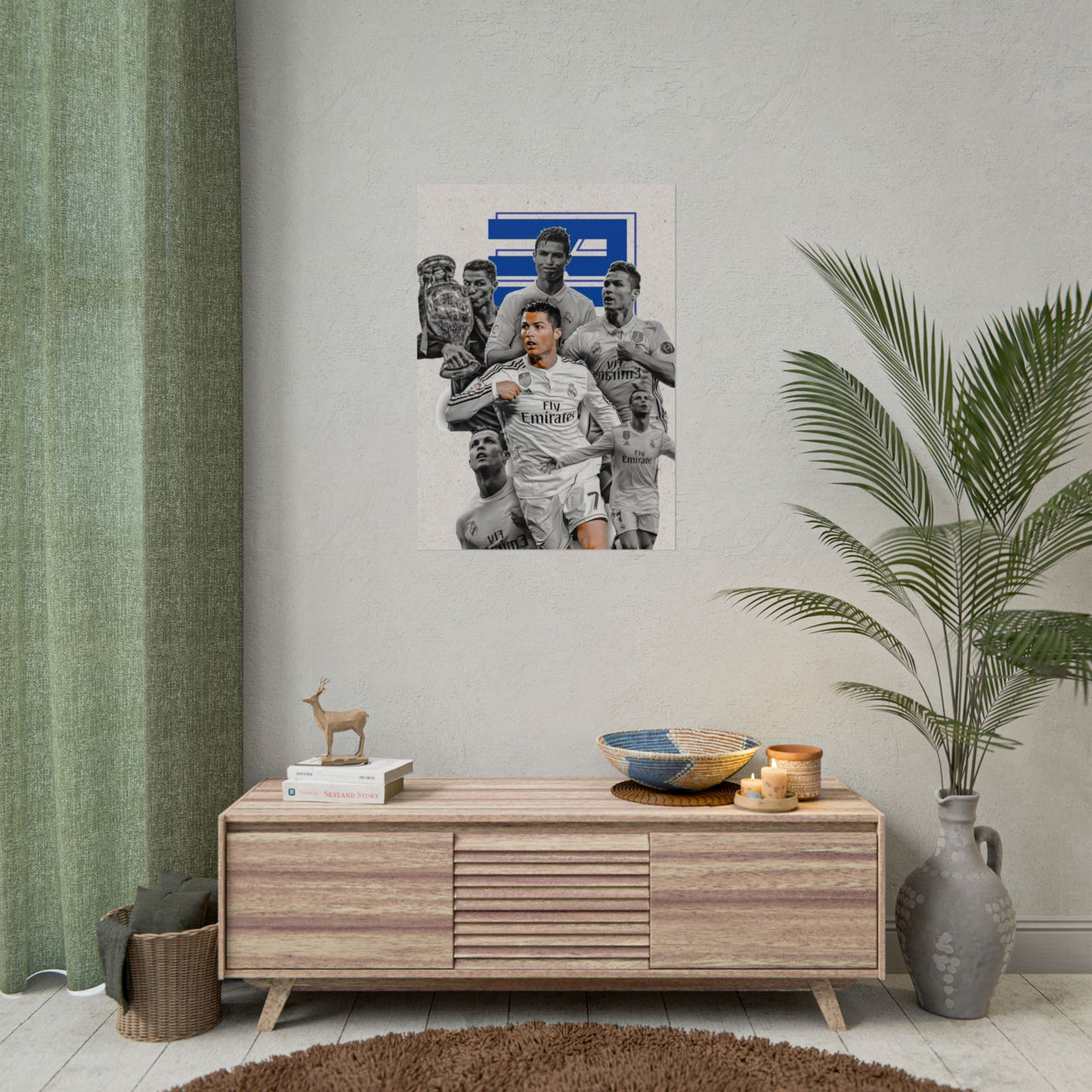 Cristiano Ronaldo Rolled Poster