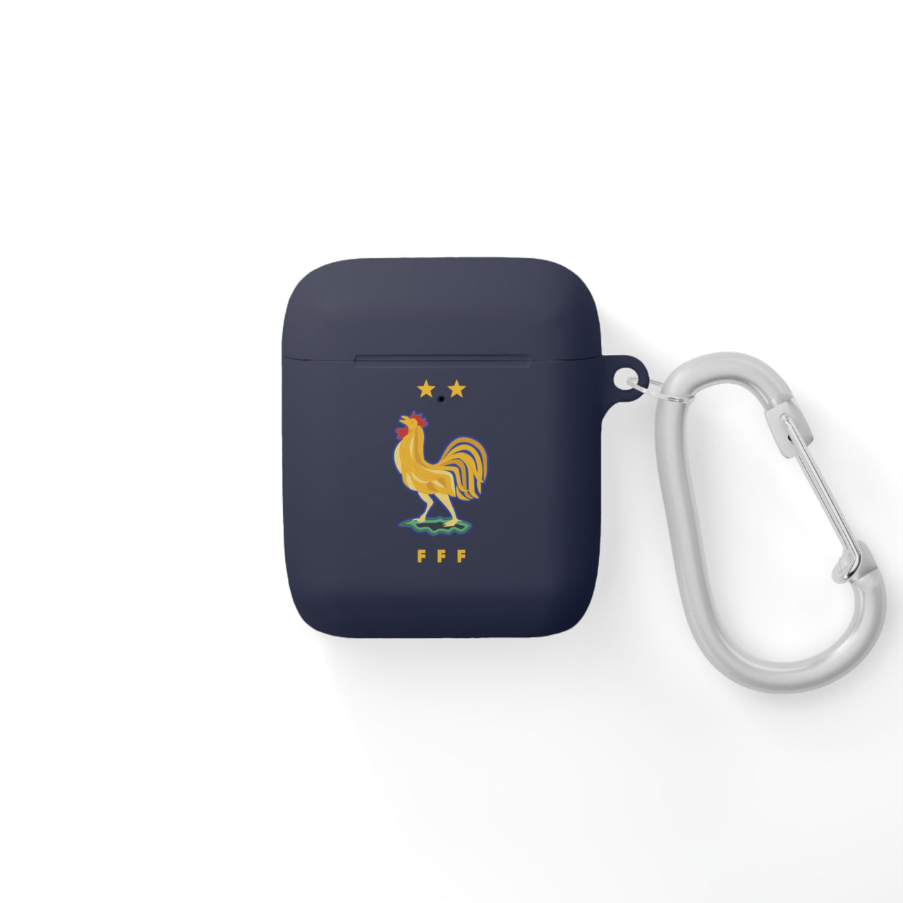 France National Team AirPods Case Cover with Carabiner - Stylish Protector for AirPods & AirPods Pro