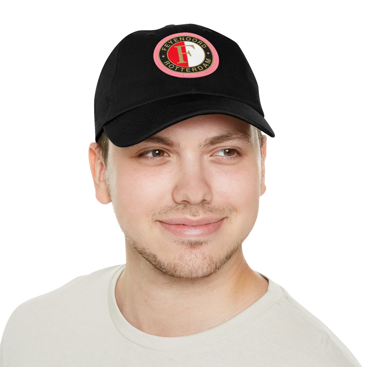 Feyenoord  Dad Hat with Leather Patch (Round)