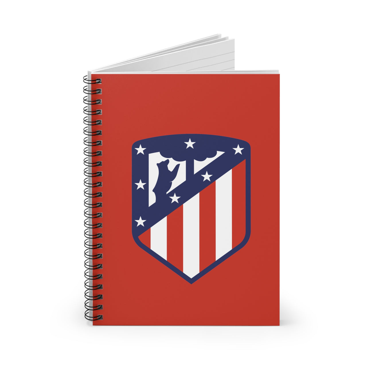 Atletico Madrid Spiral Notebook - Ruled Line