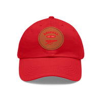 Thumbnail for Arsenal Gunners Dad Hat with Leather Patch (Round)