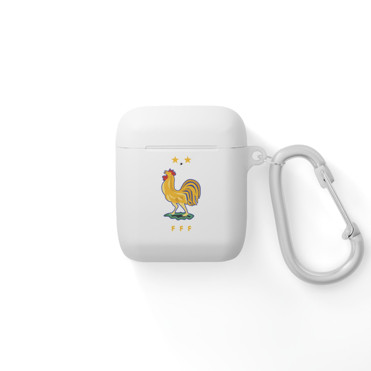 France National Team AirPods Case Cover with Carabiner - Stylish Protector for AirPods & AirPods Pro