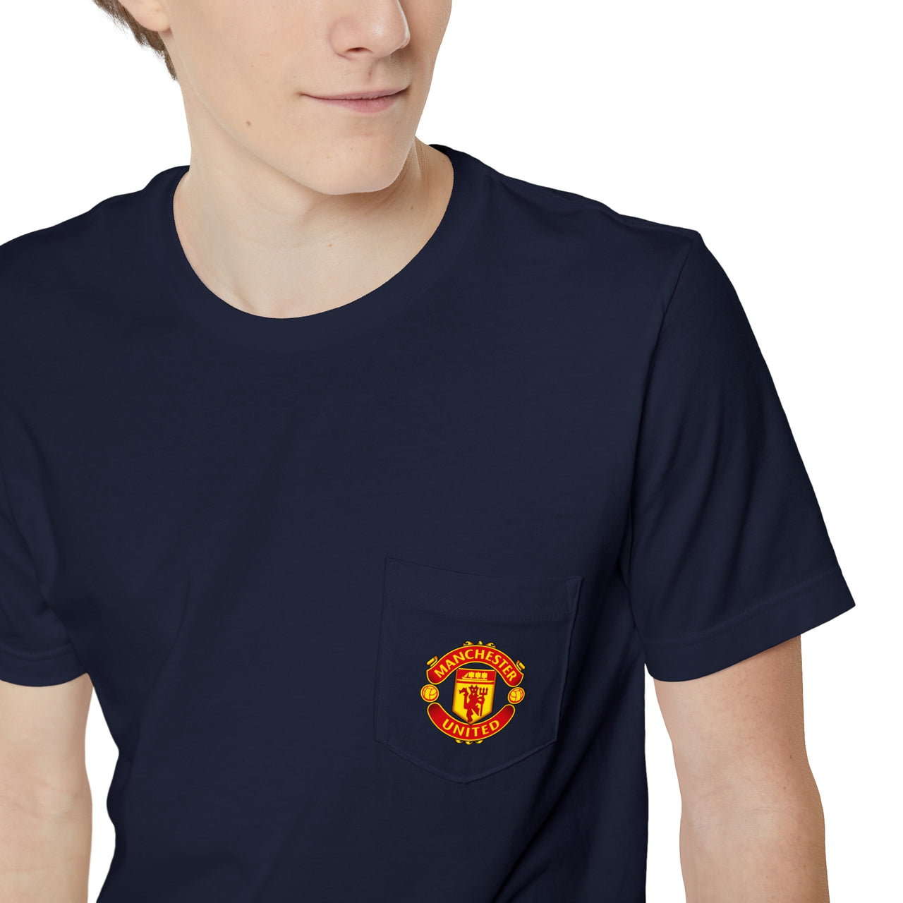 Manchester United Unisex Pocket Tee