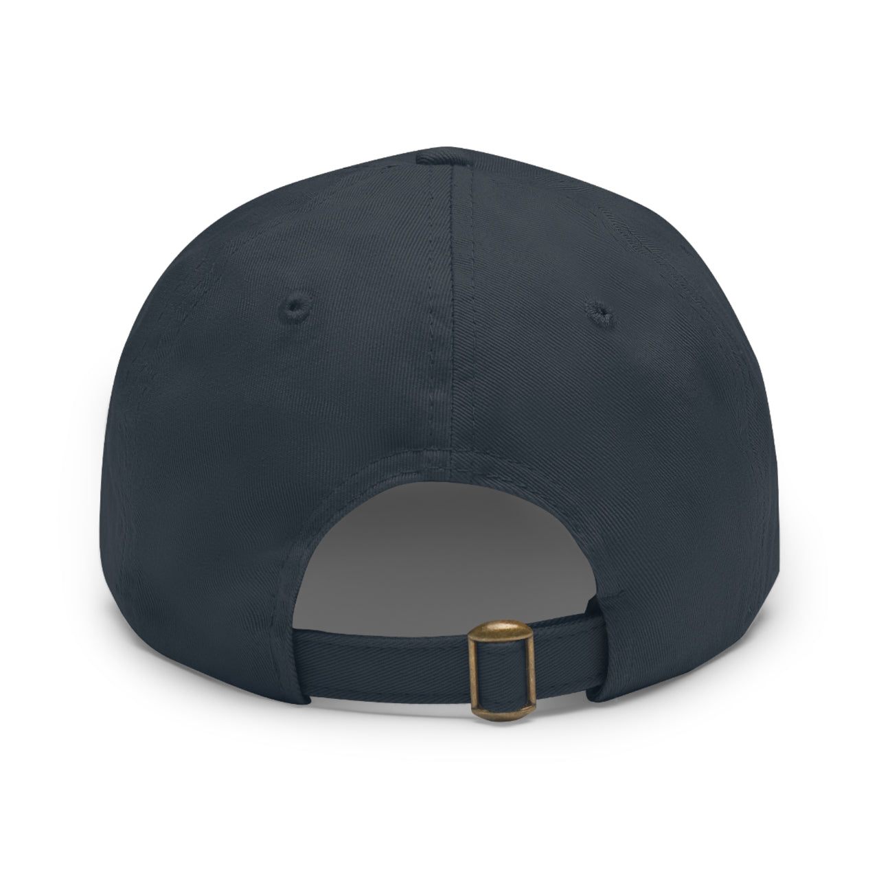 PSG Dad Hat with Leather Patch (Round)