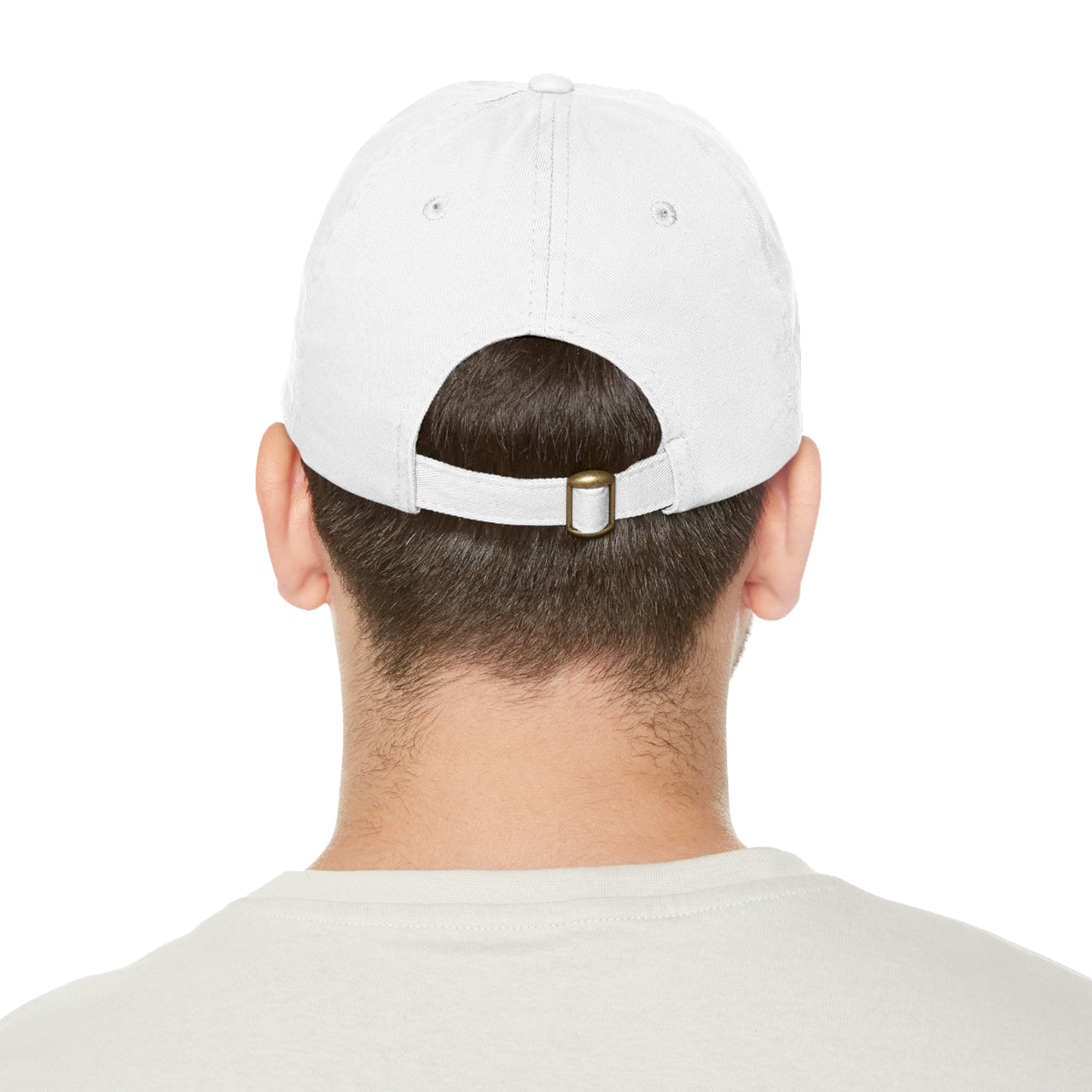 AC Milan Dad Hat with Leather Patch (Round)