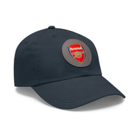 Thumbnail for Arsenal Dad Hat with Leather Patch (Round)
