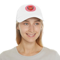 Thumbnail for Arsenal Dad Hat with Leather Patch (Round)