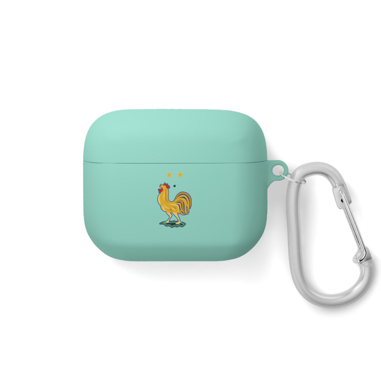 France National Team AirPods Case Cover with Carabiner - Stylish Protector for AirPods & AirPods Pro