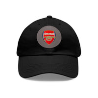 Thumbnail for Arsenal Dad Hat with Leather Patch (Round)