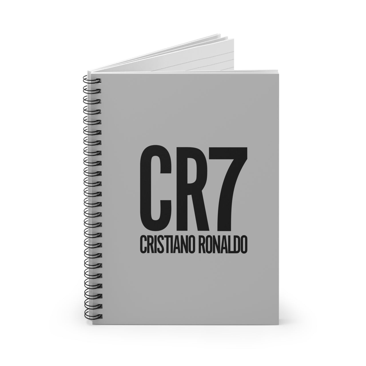 Cristiano Ronaldo Spiral Notebook - Ruled Line