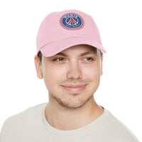 Thumbnail for PSG Dad Hat with Leather Patch (Round)