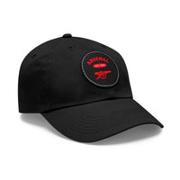 Thumbnail for Arsenal Gunners Dad Hat with Leather Patch (Round)