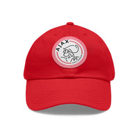 Thumbnail for Ajax Dad Hat with Leather Patch (Round)