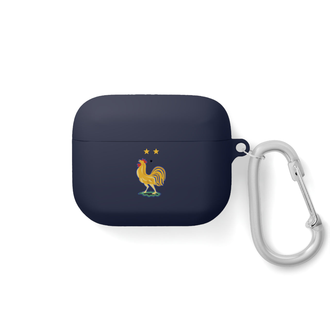 France National Team AirPods Case Cover with Carabiner - Stylish Protector for AirPods & AirPods Pro