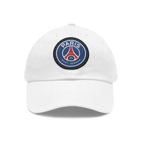 Thumbnail for PSG Dad Hat with Leather Patch (Round)