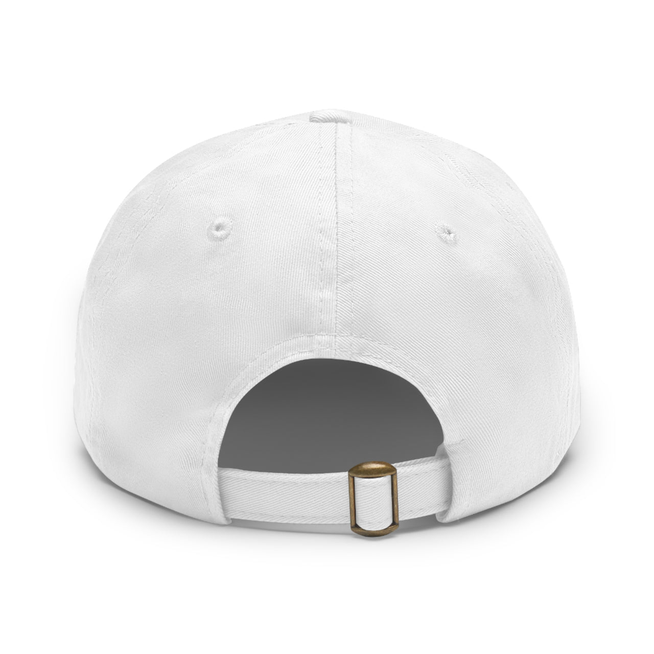 Ajax Dad Hat with Leather Patch (Round)