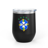 Thumbnail for Brazil Wine Tumbler - 12oz
