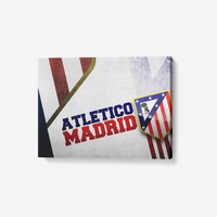 Thumbnail for Atletico Madrid 1 Piece Canvas Wall Art for Living Room - Framed Ready to Hang 24