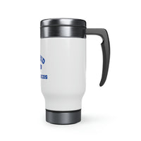 Thumbnail for Real Madrid Stainless Steel Travel Mug with Handle, 14oz