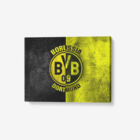 Thumbnail for Borussia Dortmund 1 Piece Canvas Wall Art for Living Room - Framed Ready to Hang 24