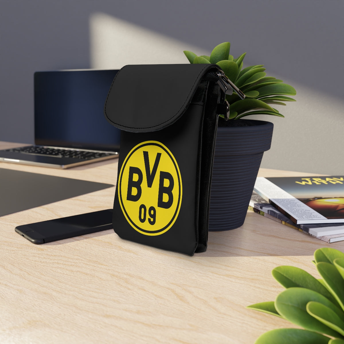 BVB Small Cell Phone Wallet
